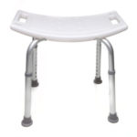 Banqueta de banho sem encosto cap 100KG