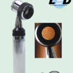 Dermatoscópio c/ lâmpada de LED com lente tipo lupa 10x