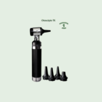 Otoscópio completo com 05 espéculos de diferentes calibres, sem lâmpada reserva- TK